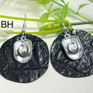 Cowgirl Hat Earrings